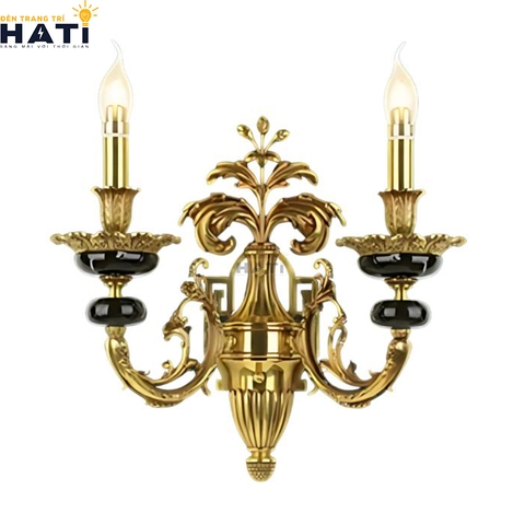 Đèn tường đồng cao cấp Berus 2 bóng