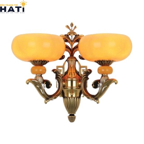 Đèn tường đồng cao cấp Carensa 2 bóng
