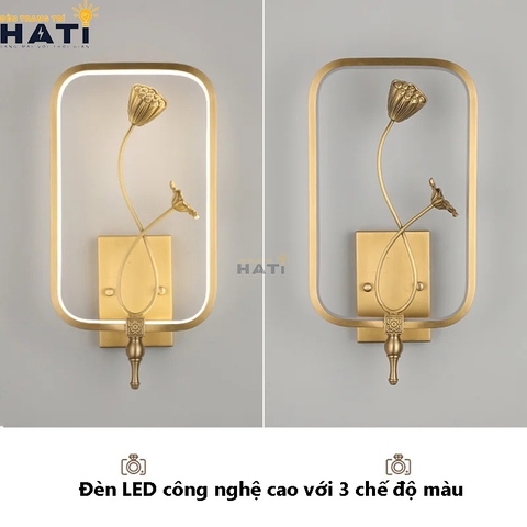Đèn tường đồng cao cấp Denoi
