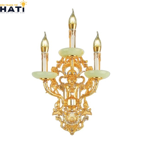 Đèn tường đồng cao cấp Griffin 3 bóng