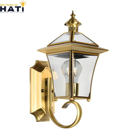 Đèn tường đồng ngoài trời Alarion
