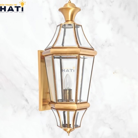 Đèn tường đồng ngoài trời Curacy 