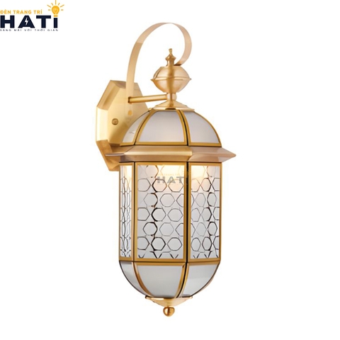 Đèn tường đồng ngoài trời Octavian