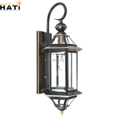 Đèn tường đồng ngoài trời Pera 1 bóng