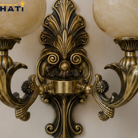 Đèn tường đồng Tipilis 2 bóng