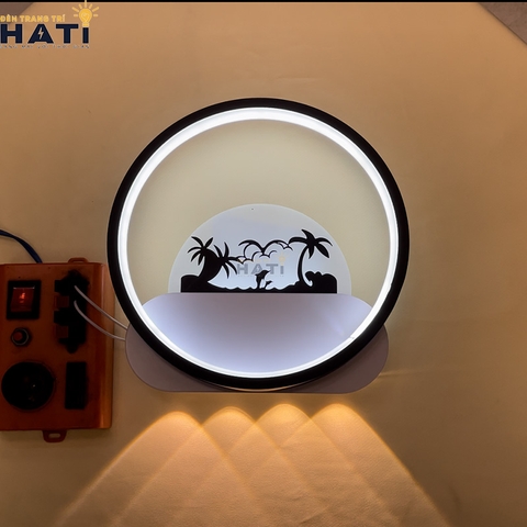 Đèn tường led Flami tròn