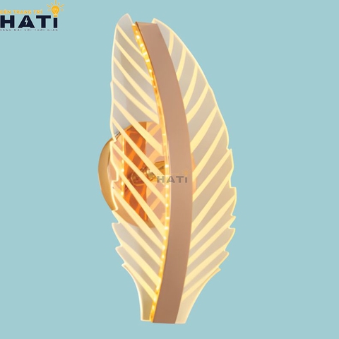 Đèn tường led hình chiếc lá Merek