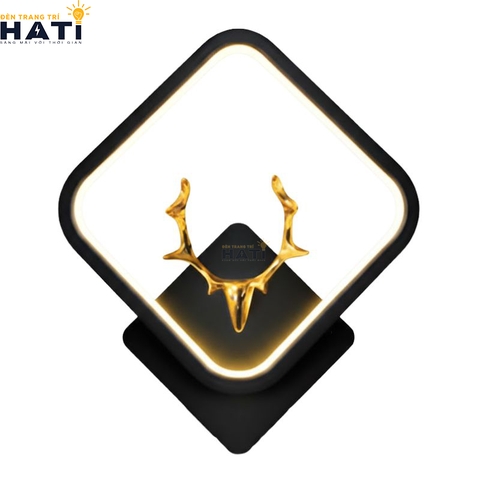 Đèn tường led Oren màu đen