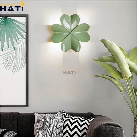 Đèn tường ngoài trời hiện đại màu xanh Aldric