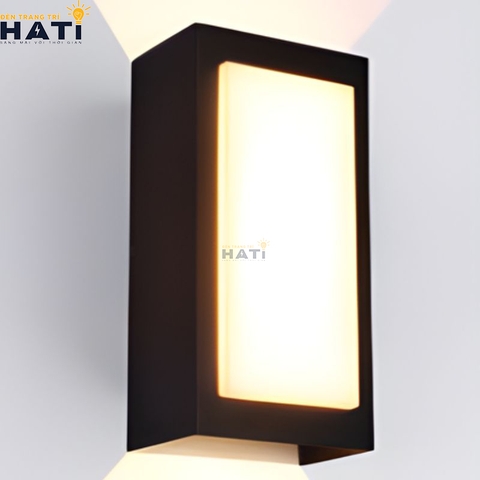 Đèn tường ngoài trời hiện đại Anders màu đen