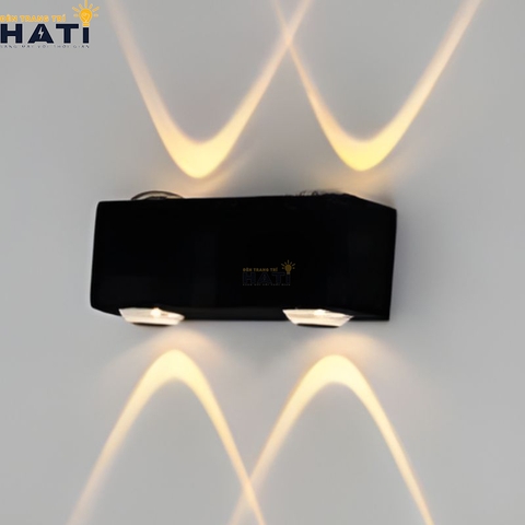 Đèn tường ngoài trời hiện đại Arvid 4 bóng