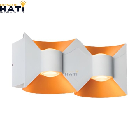 Đèn tường ngoài trời hiện đại Axton màu trắng 4 bóng