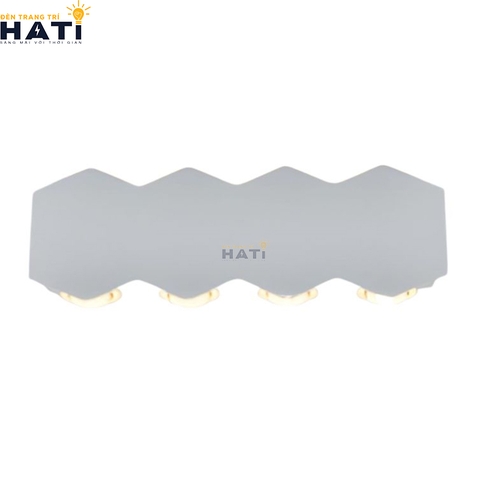 Đèn tường ngoài trời hiện đại Brylor màu trắng 8 bóng mang thiết kế tinh tế, hiện đại, phù hợp chiếu sáng mặt tiền, ban công và không gian sân vườn.