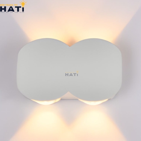 Đèn tường ngoài trời hiện đại Cirex màu trắng 4 bóng