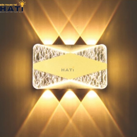 Đèn tường ngoài trời hiện đại Garnet 6 tia