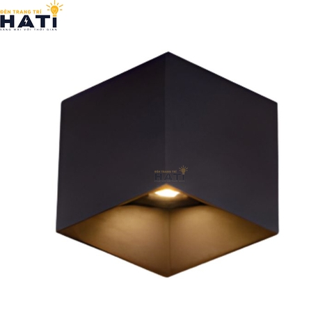 Đèn tường ngoài trời hiện đại Olyrex màu đen