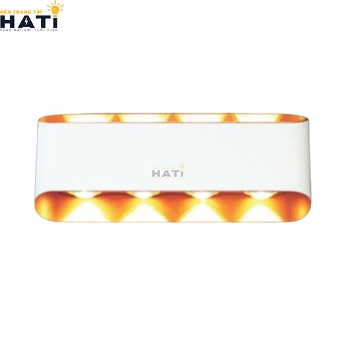 Đèn tường ngoài trời hiện đại Opan trắng 8 tia