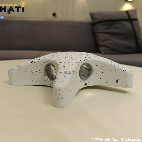 Đèn tường ngoài trời Starfish chất liệu kim loại