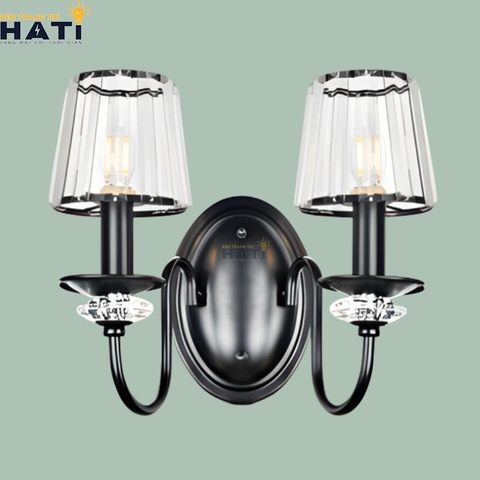 Đèn tường pha lê Jarrvis 2 bóng