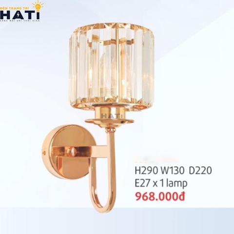 Đèn tường pha lê Latticer