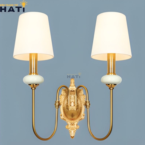 Đèn tường tân cổ điển Abbott 2 bóng