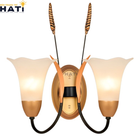 Đèn tường tân cổ điển Abram 2 bóng