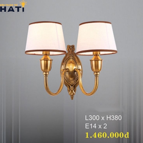 Đèn tường tân cổ điển Chaparra 2 bóng