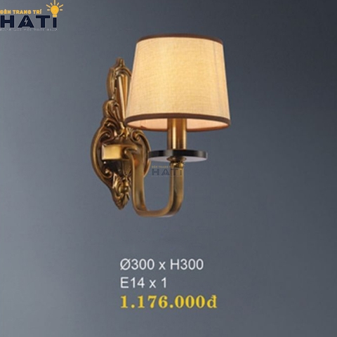 Đèn tường tân cổ điển Taiga 1 bóng