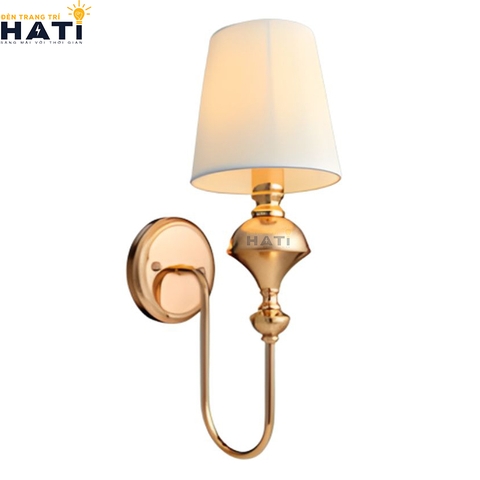 Đèn tường tân cổ điển Tenny màu vàng 1 bóng