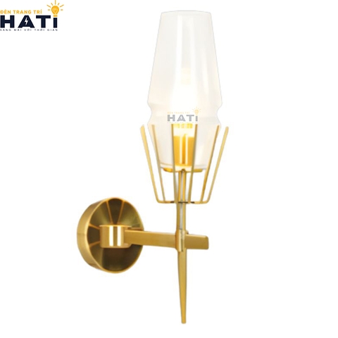 Đèn tường thuỷ tinh Ariston 1 bóng