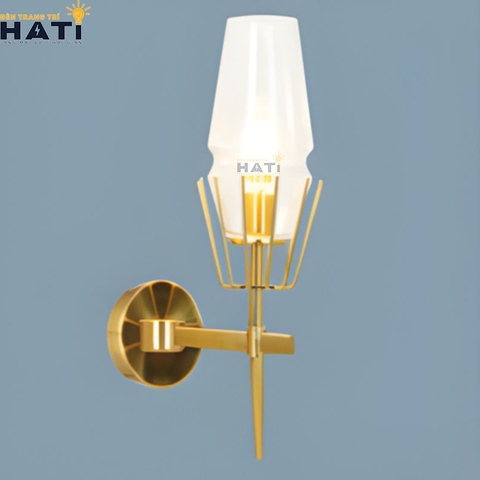 Đèn tường thuỷ tinh Ariston 1 bóng
