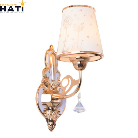 Đèn tường thuỷ tinh Atley 1 bóng