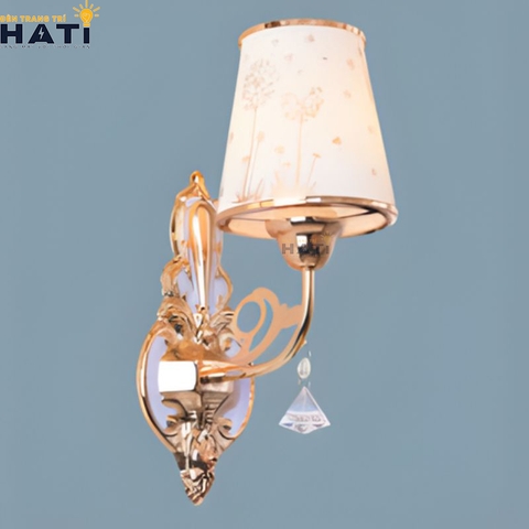 Đèn tường thuỷ tinh Atley 1 bóng