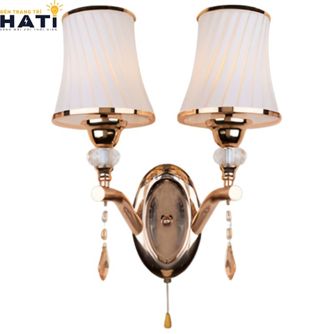 Đèn tường thuỷ tinh Aymer 2 bóng