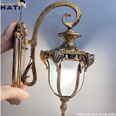 Đèn vách ngoài trời cổ điển Jimmi