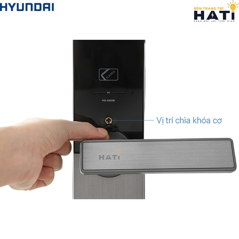 Khóa thông minh Hyundai HDL-6200SK mở khóa thẻ từ