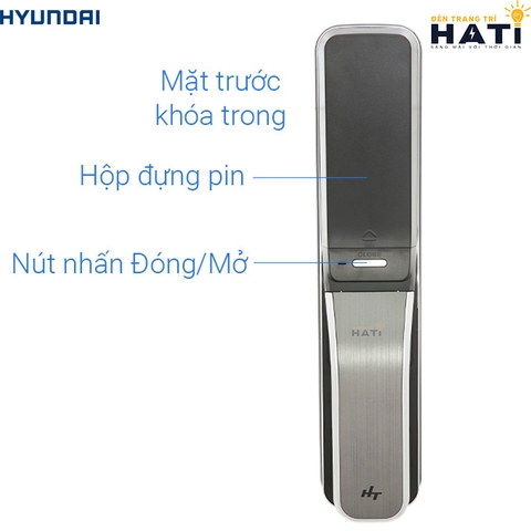 Khóa thông minh Hyundai HDL-7300SK mở khóa thẻ từ