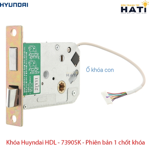 Khóa thông minh Hyundai HDL-7390SK mở khóa vân tay