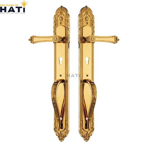 Khóa cơ cửa chính Demax CL806 BRASS 24K
