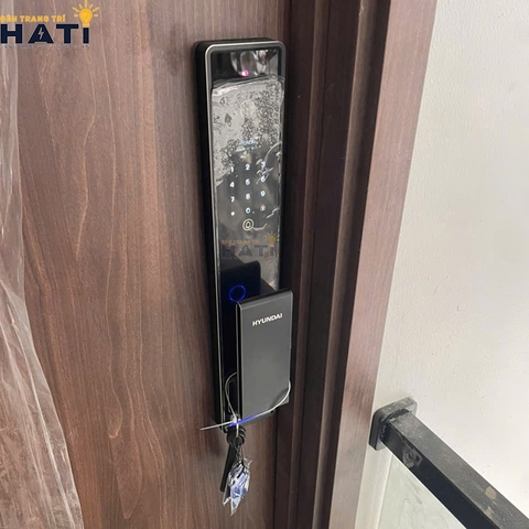 Khóa thông minh Hyundai cửa gỗ HY-SLA909F BLACK