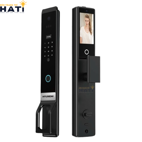 Khóa điện tử Hyundai cửa gỗ HY-SLA913F BLACK