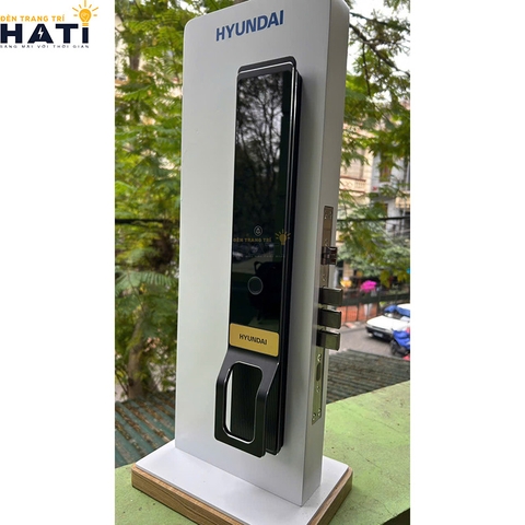 Khóa điện tử Hyundai cửa gỗ HY-SLA913F BLACK
