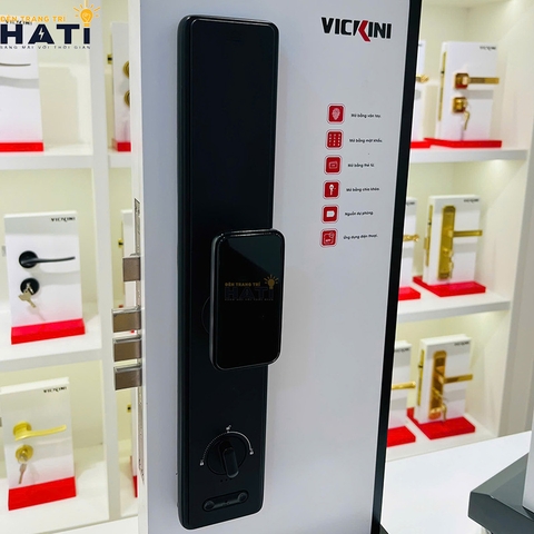 Tích hợp nhiều phương thức mở khóa: vân tay, mã số, thẻ từ và chìa cơ dự phòng