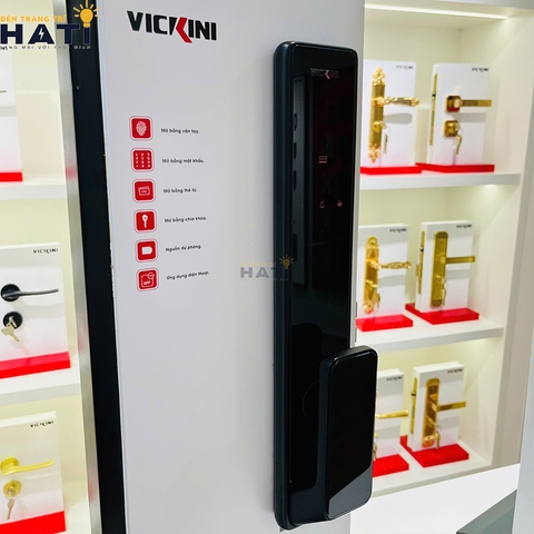 Tích hợp nhiều phương thức mở khóa: vân tay, mã số, thẻ từ và chìa cơ dự phòng