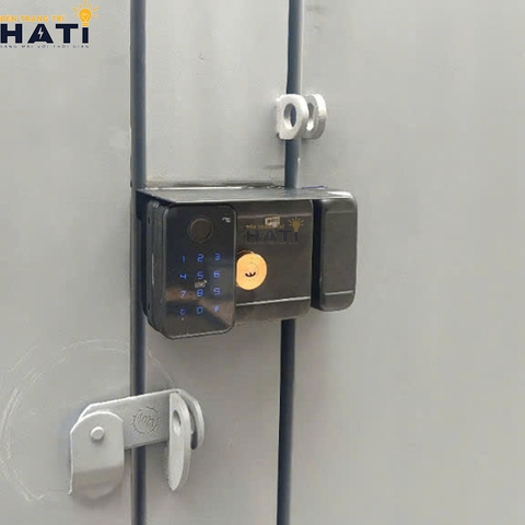 Khóa thông minh Hyundai cửa cổng HY-SLN002 Black