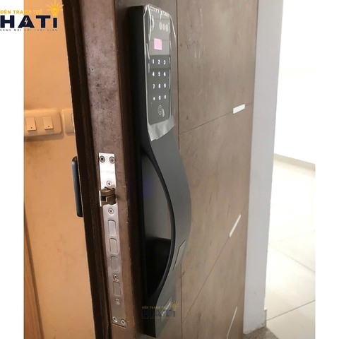 Khóa thông minh Hyundai cửa gỗ HY-SLA807F Black