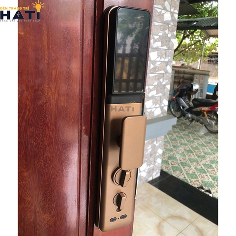 Khóa thông minh Hyundai Cửa Gỗ HY-SLA808