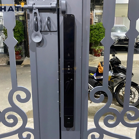 Khóa thông minh Hyundai cửa nhôm HY-SLS005 Black