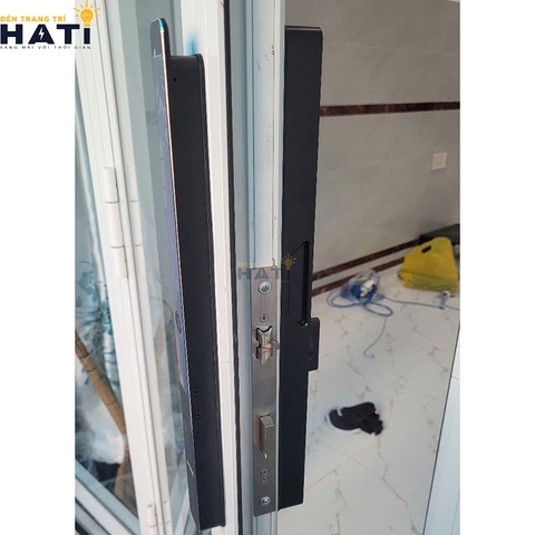 Khóa thông minh Hyundai cửa nhôm HY-SLS005 Black