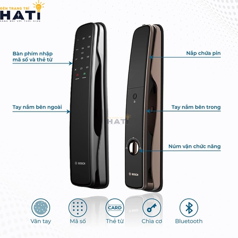 Khóa vân tay Bosch EL800X